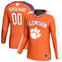 Clemson Tigers NIL Pick-A-Player Lightweight Collegiate Volleyball Fashion Jersey - Orange