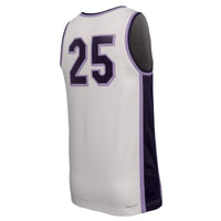 #25 Kansas State Wildcats Replica Basketball Jersey - White