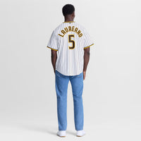 San Diego Padres Ramón Laureano White Home Replica Jersey