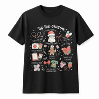 Healthcare Holiday Graphic Tee, Humorous Nurse Christmas Shirt, RN LPN Medical Staff Xmas Shirt, Nursing Student Christmas T-Shirt