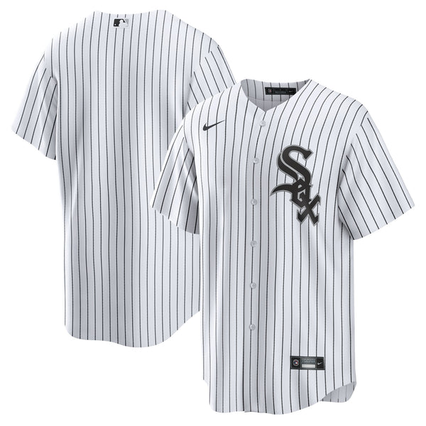 Chicago White Sox White Home Blank Replica Jersey