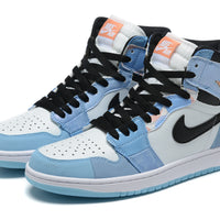 Sneakers, Blue Colorway, Lace Up Design, Casual Gift for Sneaker Fans