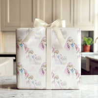 Nurse Healthcare Hero Gift Wrap, Doctor Santa Wrapping Paper, Medical Santa Claus Wrapping Paper, Hospital Worker Christmas Wrapping Paper