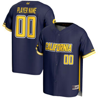 Cal Bears NIL Pick-A-Player Lightweight Baseball Jersey - Navy