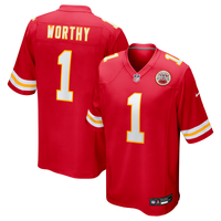Kansas City Chiefs Xavier Worthy Red Player Game Jersey