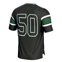 #1 Hawaii Rainbow Warriors Football Jersey - Black