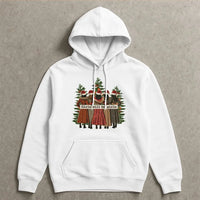 Christmas Best Friend Graphic Hoodie, Girls Will Be Girls Hoodie, Matching Holiday Sweatshirt, Adorable Winter Besties Hooded Pullover