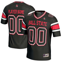 Ball State Cardinals NIL Pick-A-Player Football Jersey - Black