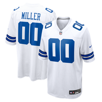 Dallas Cowboys Von Miller White Game Jersey
