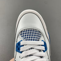 Low Top Sneakers, Blue White Gray Colorway, Lace Up Design, Casual Gift for Sneaker Fans