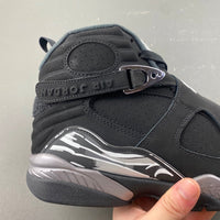 Mid Top Sneakers, Black Silver Colorway, Leather Footwear, Lace Up Design, Casual Gift for Sneaker Fans