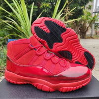 Sneakers, Red Colorway, Lace Up Design, Casual Gift for Sneaker Fans