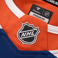 Edmonton Oilers Leon Draisaitl Royal Home Premium Jersey
