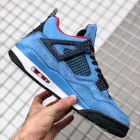 Sneakers, Blue Colorway, Suede Footwear, Lace Up Design, Casual Gift for Sneaker Fans