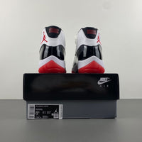 Low Top Sneakers, White Black Red Colorway, Leather Footwear, Lace Up Design, Casual Gift for Sneaker Fans