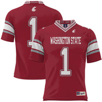 #1 Washington State Cougars Football Jersey - Crimson