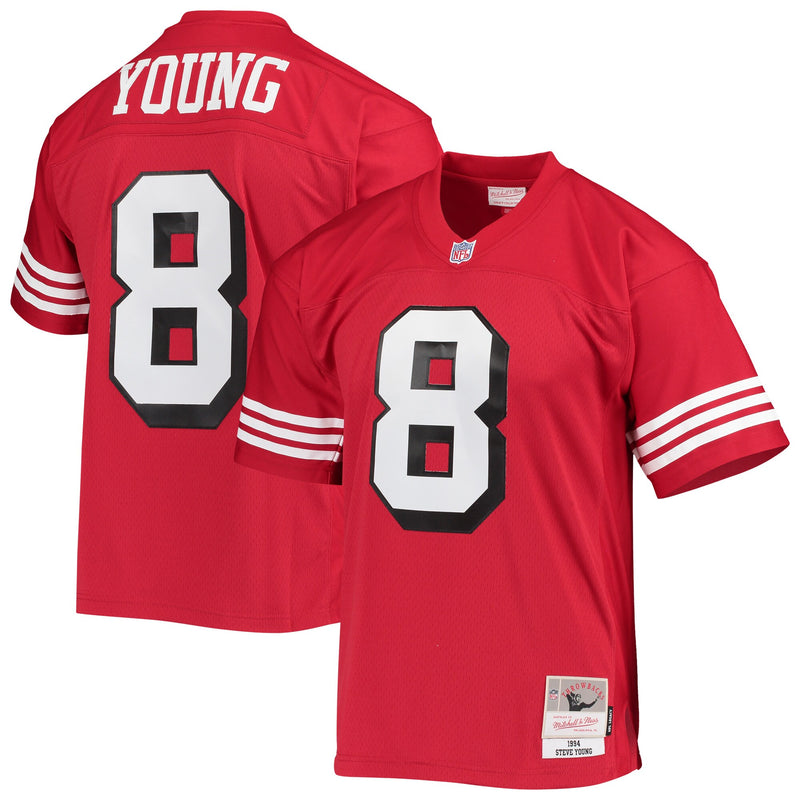 San Francisco 49ers Steve Young Scarlet Legacy Replica Jersey