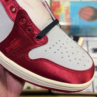 Low Top Sneakers, White Red Colorway, Lace Up Design, Casual Gift for Sneaker Fans