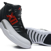 Sneakers, White Black Colorway, Lace Up Design, Casual Gift for Sneaker Fans
