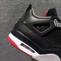Low Top Sneakers, Black Red Colorway, Leather Footwear, Lace Up Design, Casual Gift for Sneaker Fans