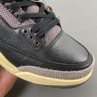 Low Top Sneakers, Black Brown Colorway, Lace Up Design, Casual Gift for Sneaker Fans
