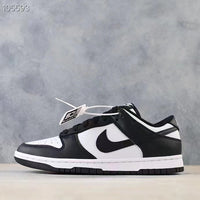Sneakers, White Black Colorway, Lace Up Design, Casual Gift for Sneaker Fans