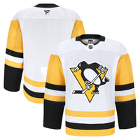Pittsburgh Penguins White Away Authentic Pro Jersey