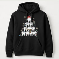 Adorable Tooth Dental Hygienist Hoodie, Dentist Christmas Tree Hoodie, Humorous Dental Assistant Holiday Hooded Sweatshirt, Xmas Pullover Hoodie