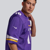 Minnesota Vikings Justin Jefferson Purple Player Game Jersey