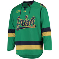 Notre Dame Fighting Irish Replica Hockey Jersey - Green