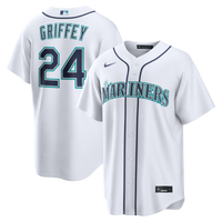Seattle Mariners Ken Griffey Jr. White Home Replica Jersey