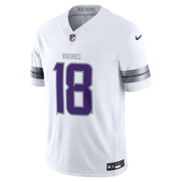 Minnesota Vikings Justin Jefferson White Alternate Stitched Limited Jersey