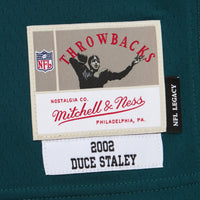 Philadelphia Eagles Duce Staley Midnight Green 2002 Legacy Replica Jersey