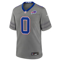 Buffalo Bills Keon Coleman Gray Nickel City Game Jersey