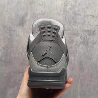 Mid Top Sneakers, Gray Colorway, Lace Up Design, Casual Gift for Sneaker Fans