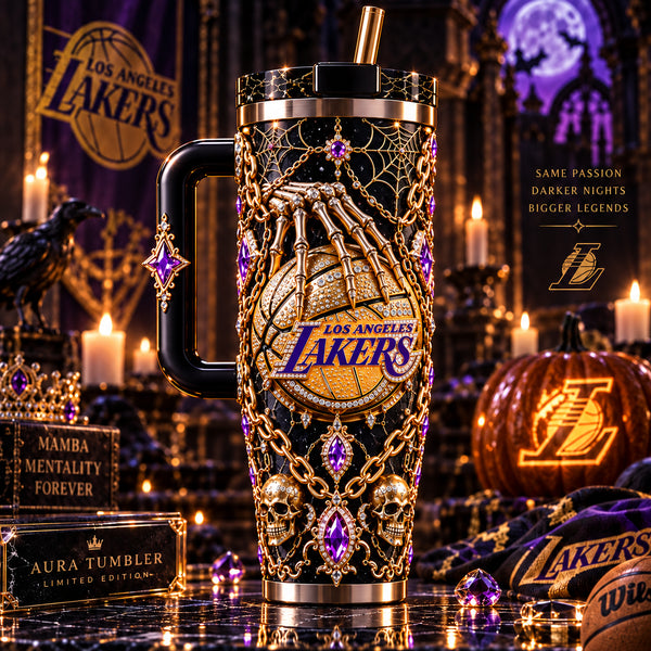 Gilded Nightfall - LAL Jewelled Gothic Tumbler - main