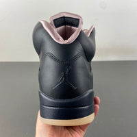 Low Top Sneakers, Carbon Gray Pink Colorway, Lace Up Design, Casual Gift for Sneaker Fans