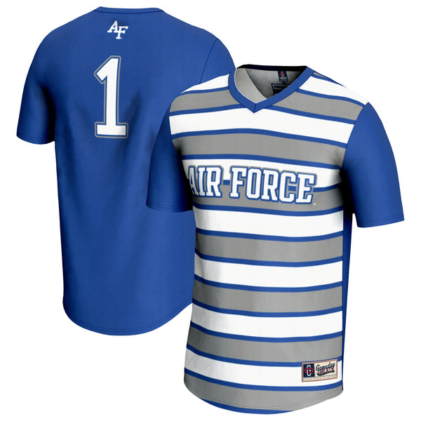 #1 Air Force Falcons Lightweight Soccer Fashion Jersey - Royal