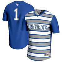 #1 Air Force Falcons Lightweight Soccer Fashion Jersey - Royal