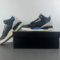 Low Top Sneakers, Blue Black Red Gray Colorway, Lace Up Design, Casual Gift for Sneaker Fans
