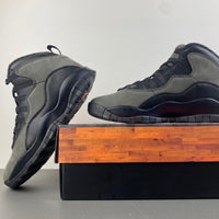 Low Top Sneakers, Carbon Gray Black Red Colorway, Leather Footwear, Lace Up Design, Casual Gift for Sneaker Fans