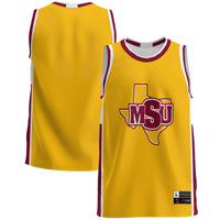 Midwestern State Mustangs Lightweight Basketball Jersey - Maroon
