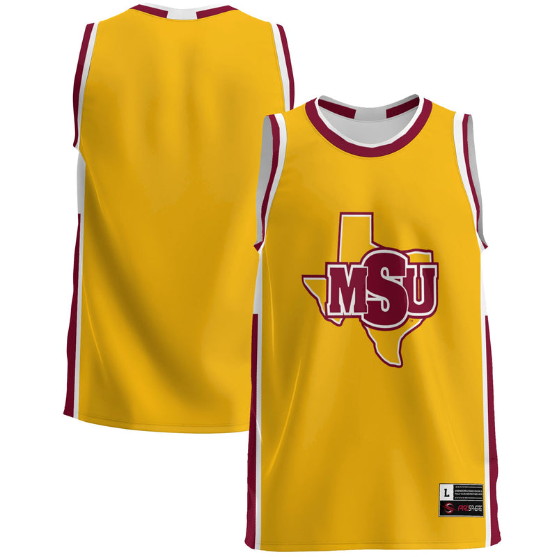 Midwestern State Mustangs Lightweight Basketball Jersey - Maroon