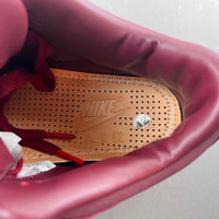 Low Top Sneakers, Maroon Colorway, Lace Up Design, Casual Gift for Sneaker Fans
