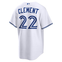Toronto Blue Jays Ernie Clement White Home Replica Jersey