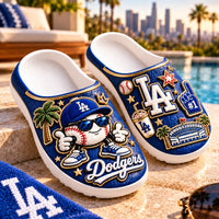 LAD Summer Mood - Blue, Gold and a Smiling Baseball
