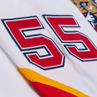 Florida Panthers Ed Jovanovski White 1996 Power Play Jersey