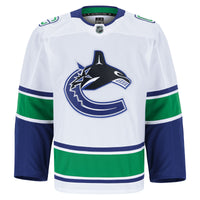 Vancouver Canucks White Away Authentic Pro Jersey