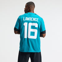 Jacksonville Jaguars Trevor Lawrence Teal Team Stitched Limited Jersey
