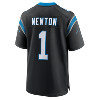 Carolina Panthers Cam Newton Black Team Retired Game Jersey